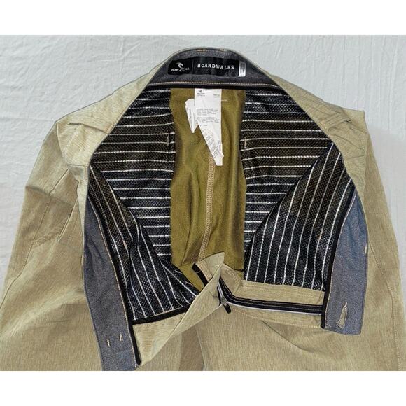 Rip Curl Mirage Boardwalks Lightweight Hybrid Chino Pants. Heather Brown, 32X32 - Picture 7 of 9